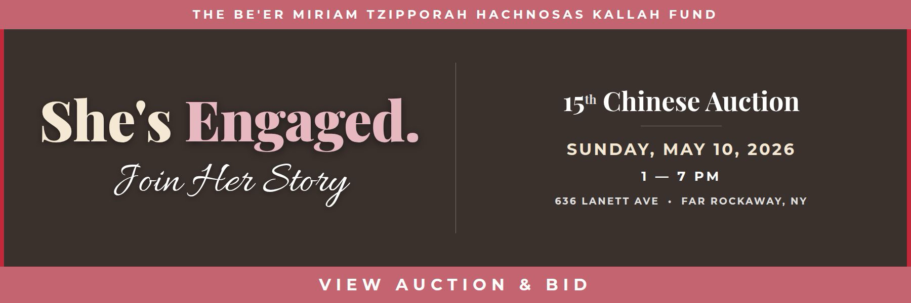 Beer Miriam Tziporah Hachnosas Kallah Fund